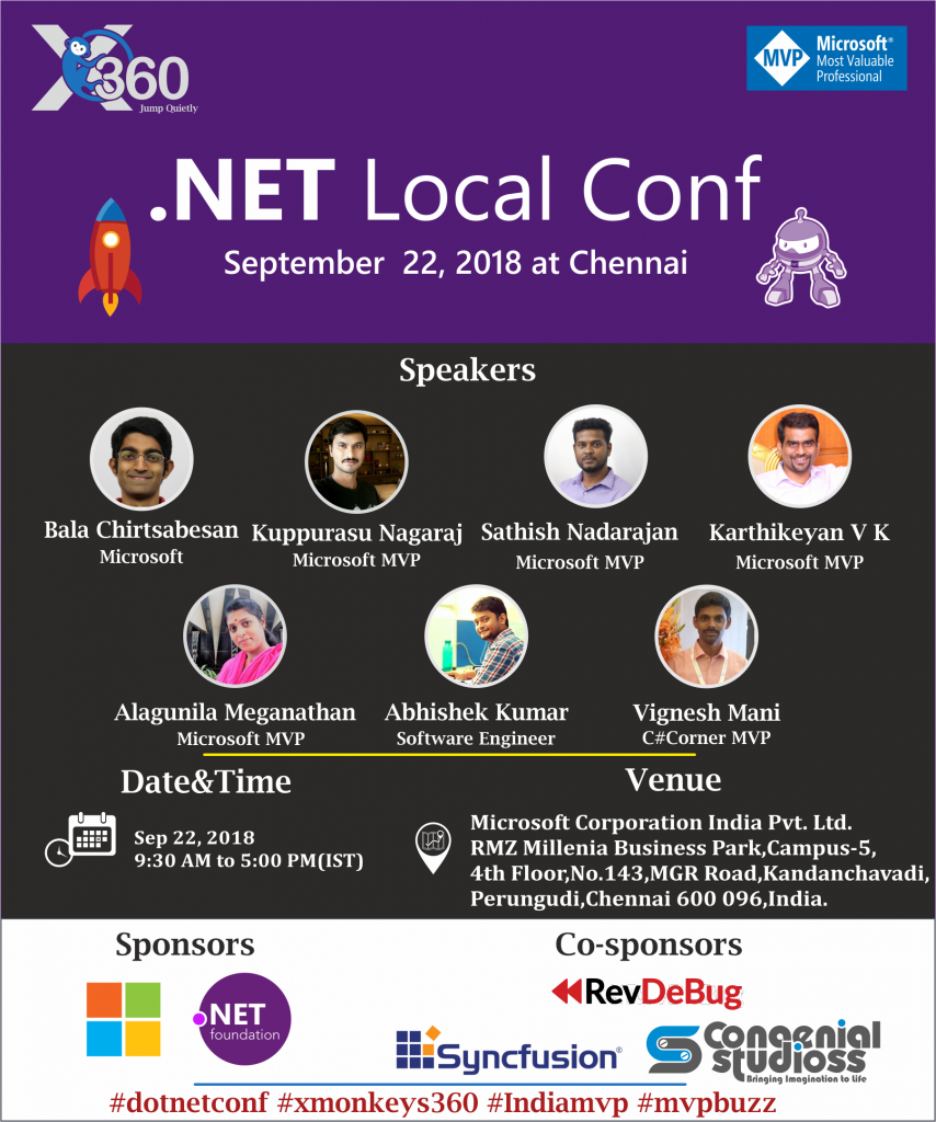 .NET Local Conf – 2018 at Chennai